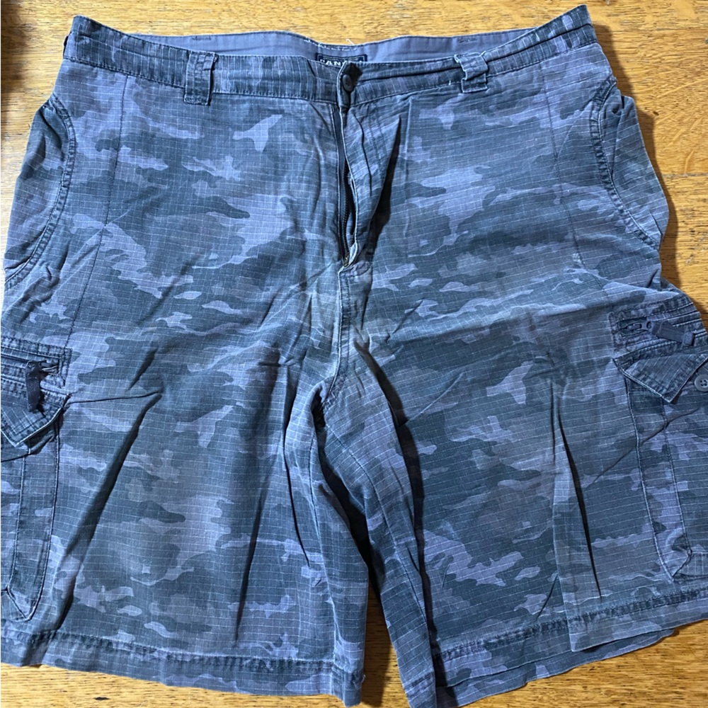 Mens Canyon Creek Camo Cargo shorts